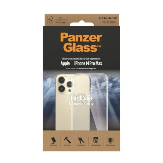 Cover Iphone 14 Pro Max Hardcase Panzerglass - Clear